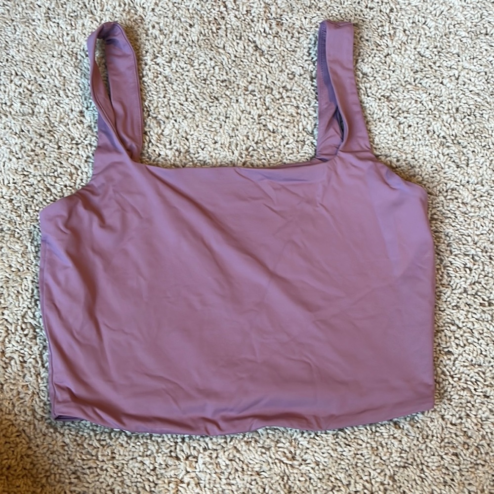purple stretchy tank